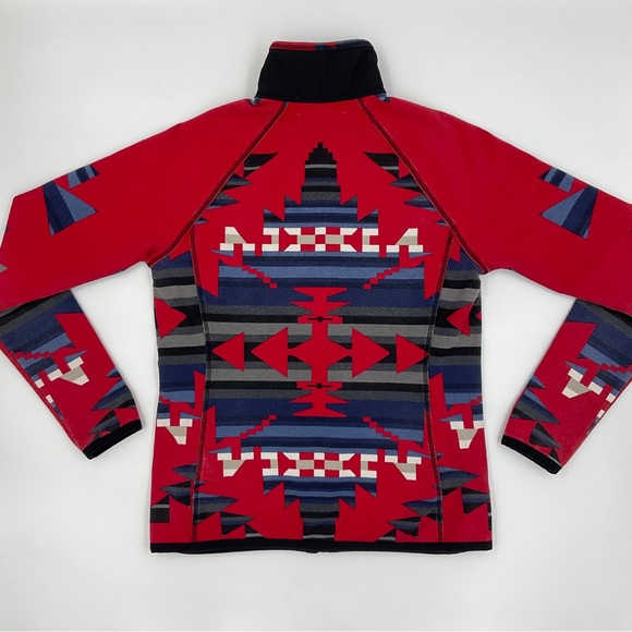 Ralph Lauren Active Tribal Aztec Print Quilted Full Zip Lightweight Jacket XS - Picture 3 of 16